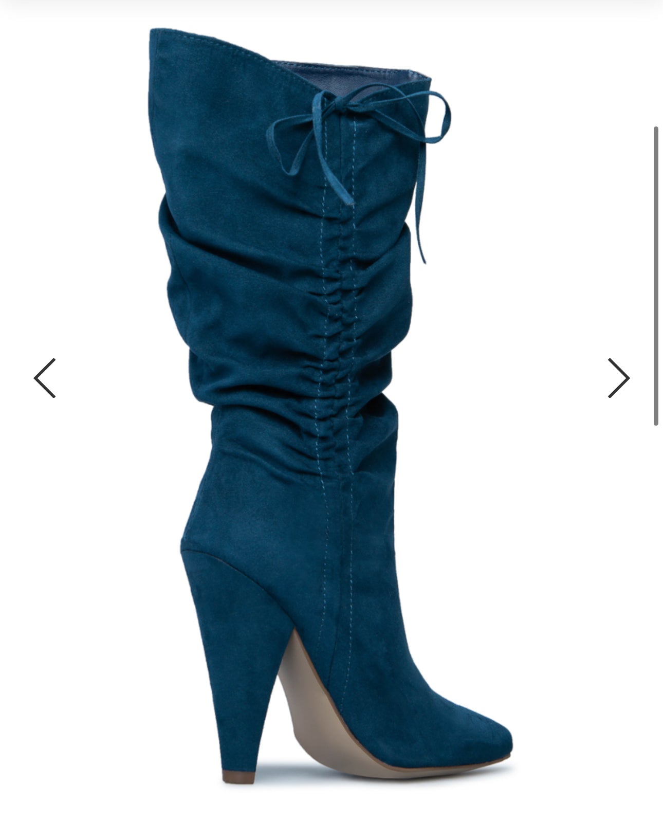 SHOE DAZZLE OLIA CONE
HEEL BOOT