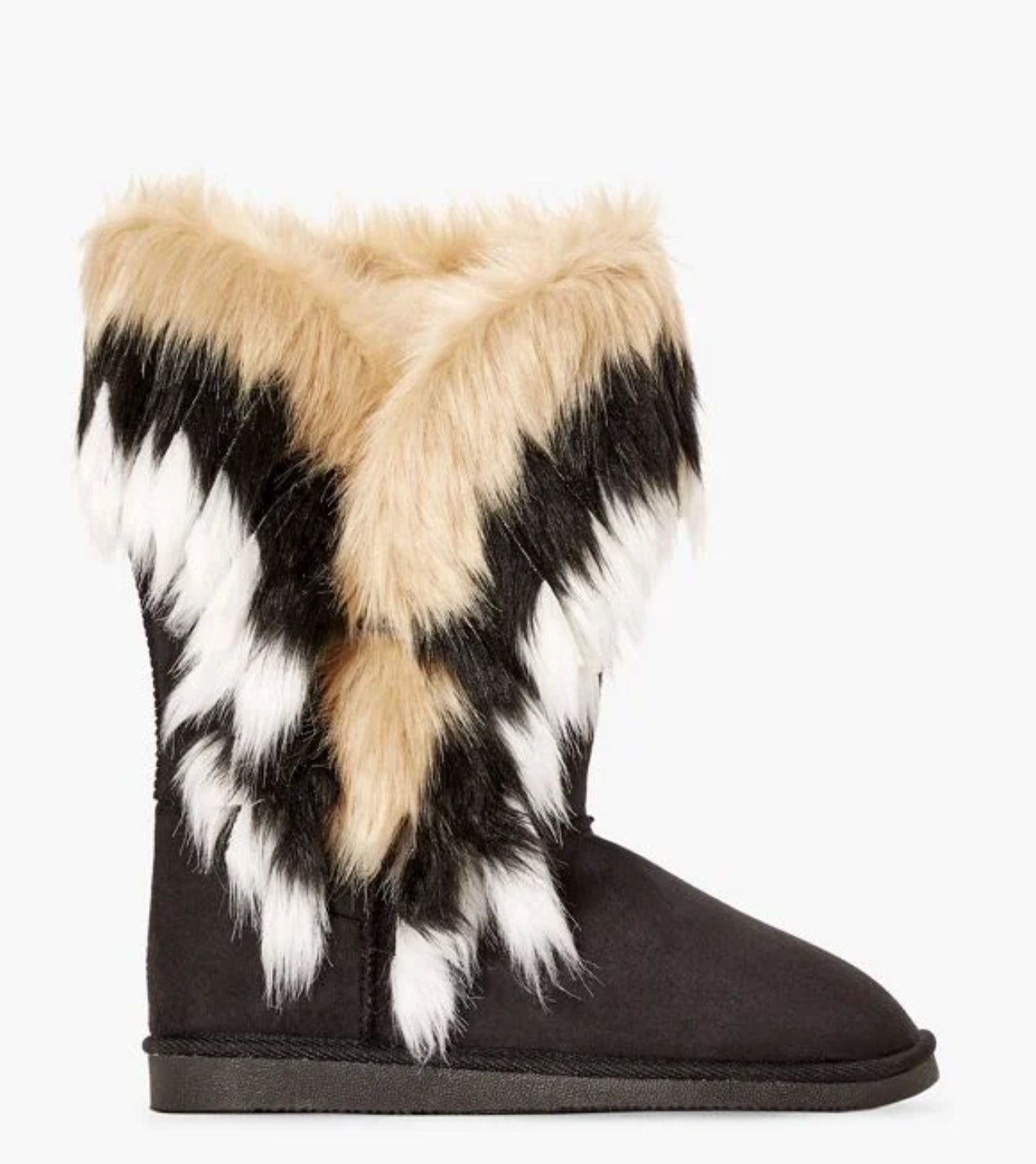 SHOE DAZZLE WINTER'S COMING FAUX FUR FUZZIE
