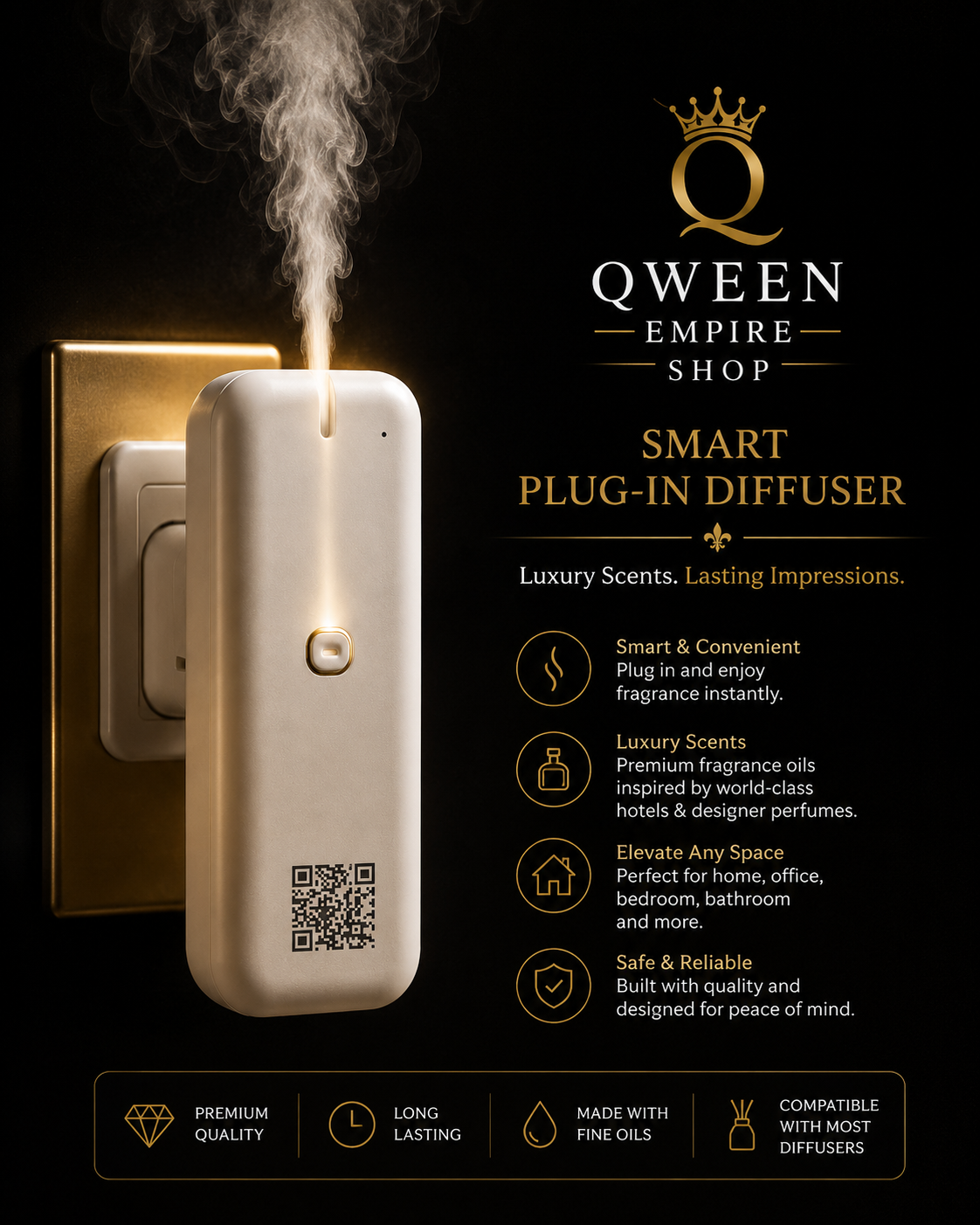 Smart Plug-In Fragrance Diffuser