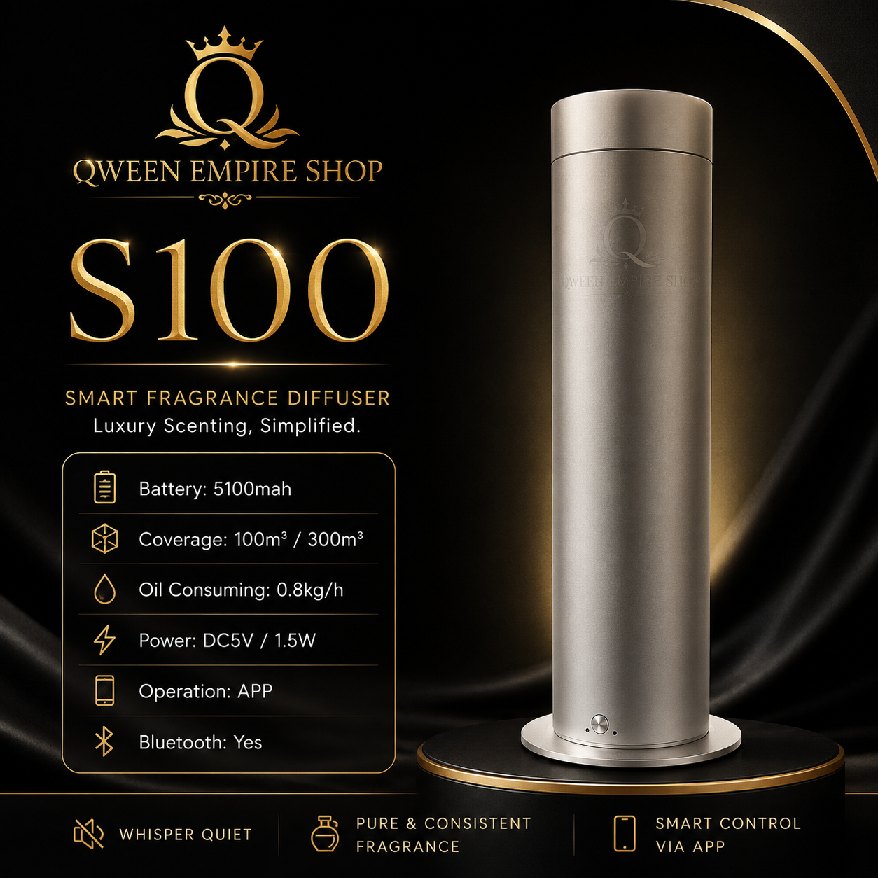 S100 Nebula Smart Fragrance Diffuser