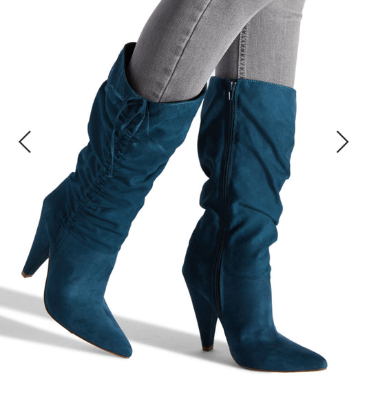 SHOE DAZZLE OLIA CONE
HEEL BOOT