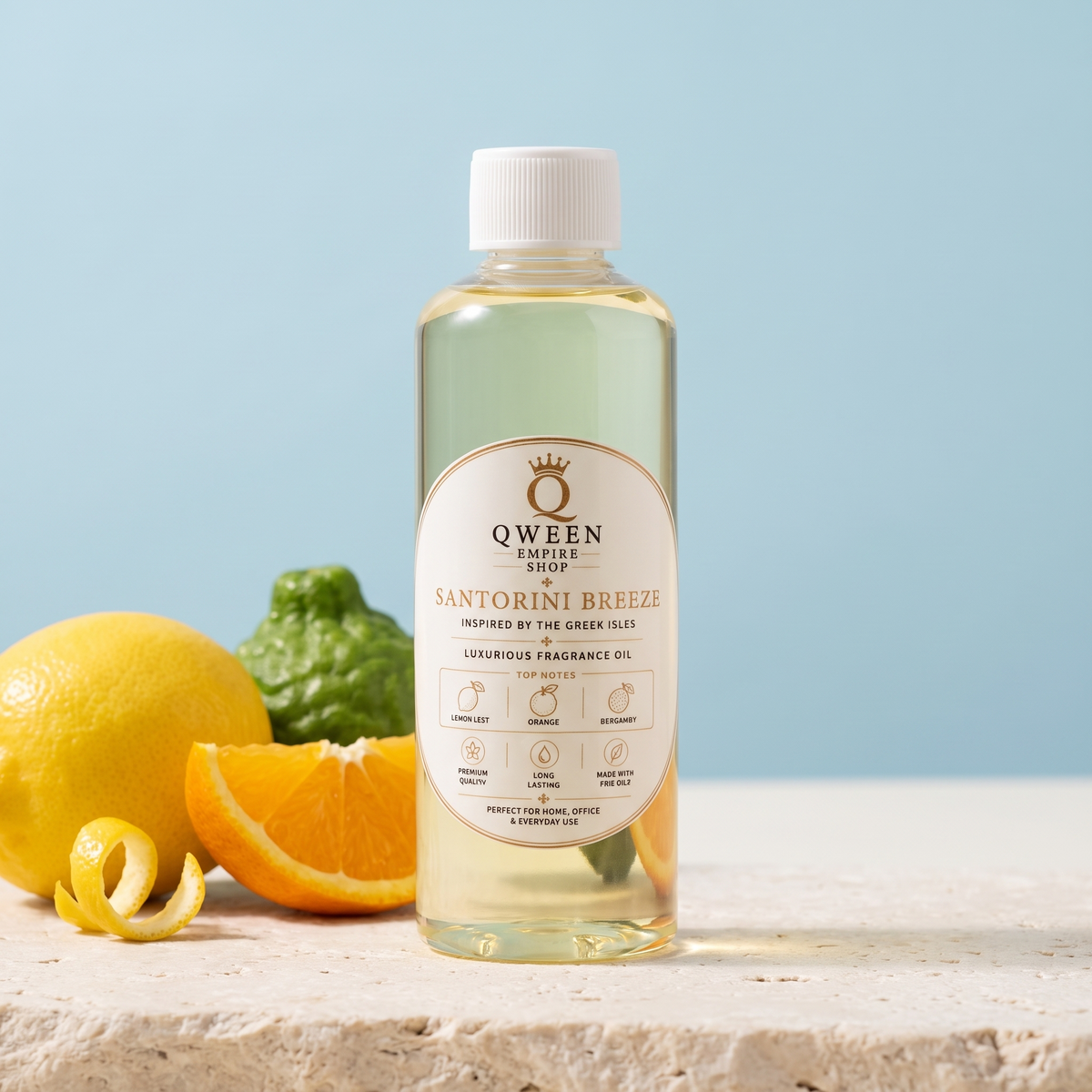 Santorini Breeze — Inspired by the Greek Isles