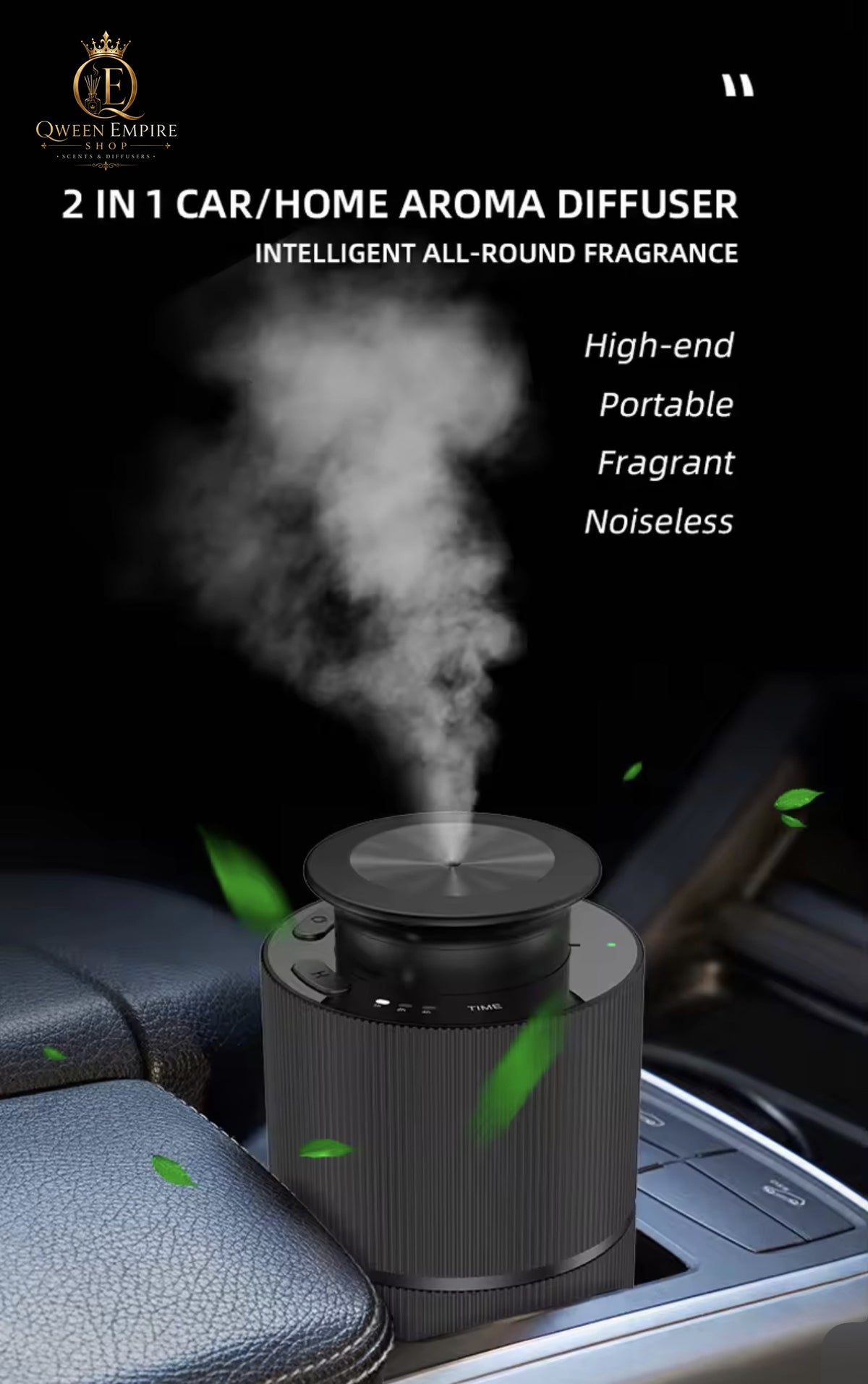 Drive Aura 2-IN-1 Car/ Home Aroma Car Diffuser